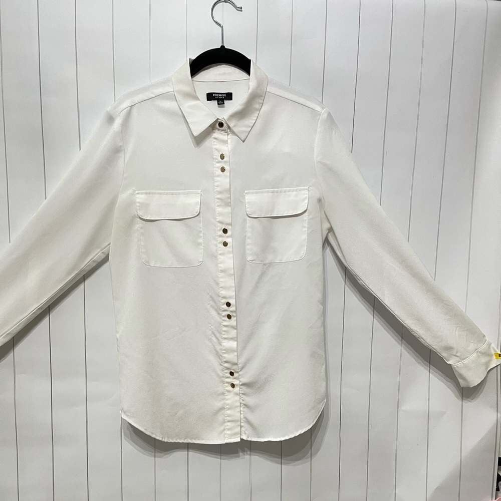 Long sleeve with roll tab women’s shirt